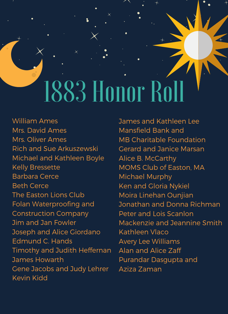 1883 Honor Roll Ames Free Library